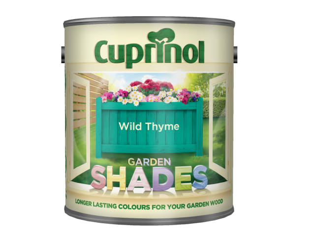 Cuprinol Garden Shades Wild Thyme 1 Litre Wood Paint for Sheds and Fences