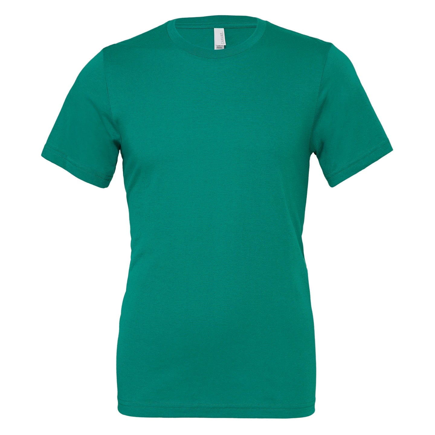 Bella Canvas Unisex Jersey Crew Neck T-Shirt Kelly 100% Cotton Slim Fit