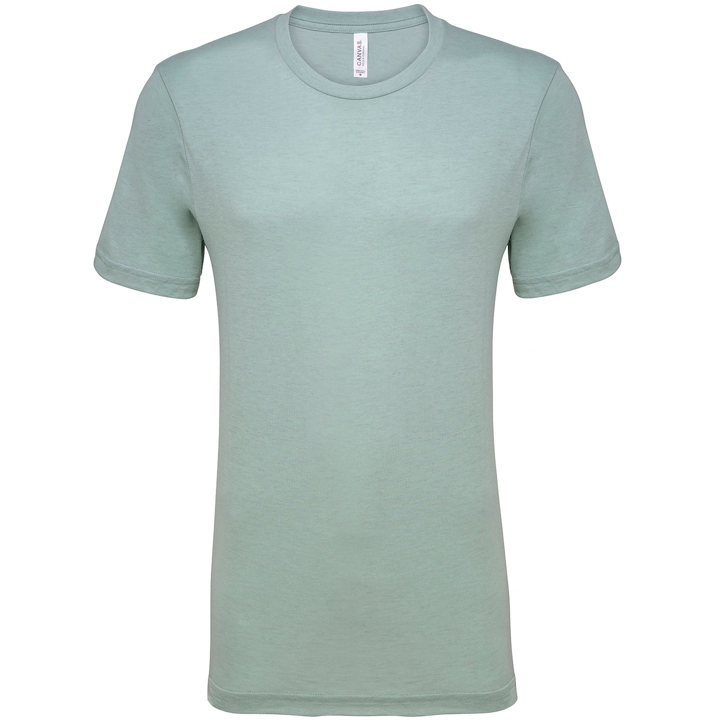 Bella Canvas Unisex Heather CVC Short Sleeve T-Shirt Heather Prism Dusty Blue