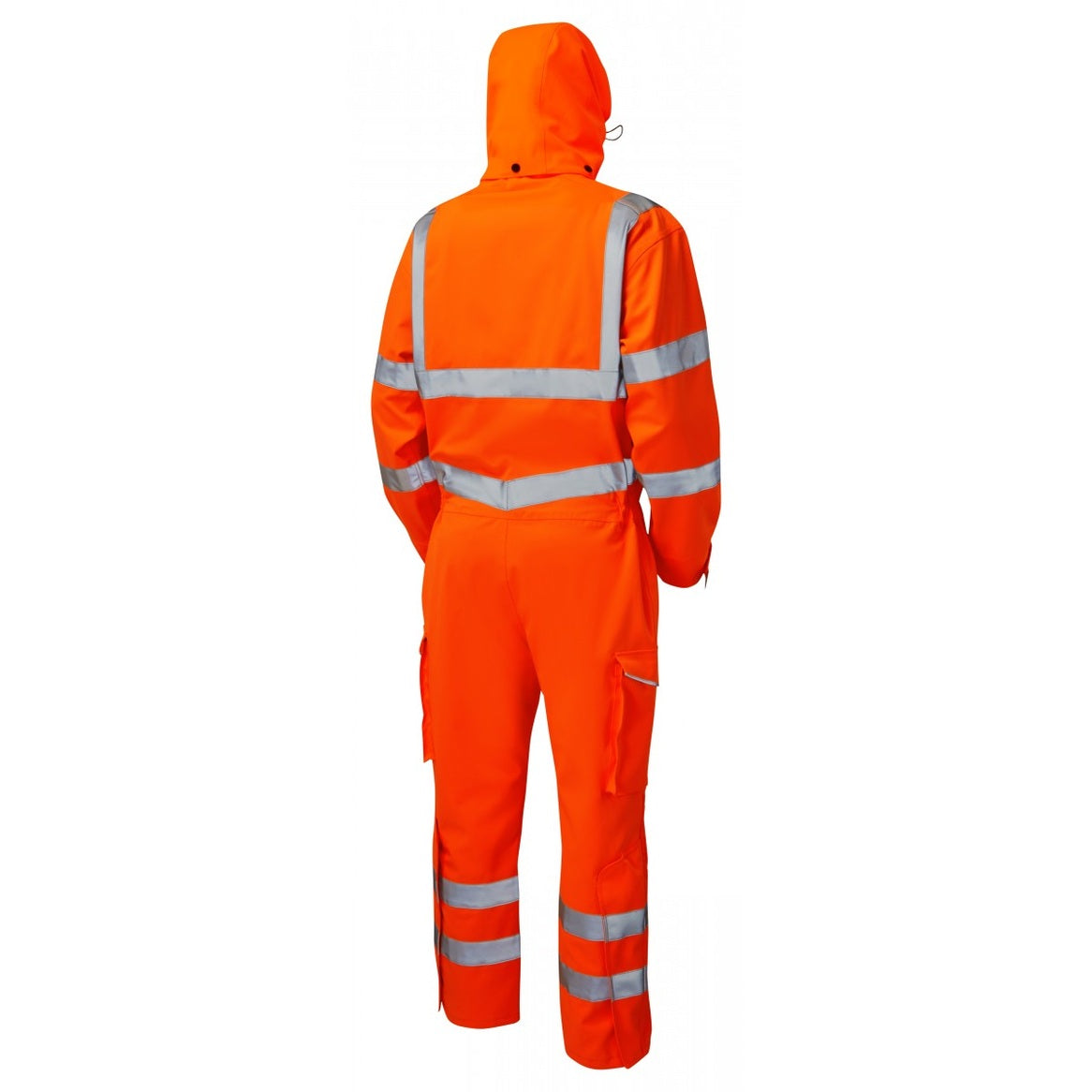 Leo Workwear EcoViz 10KX Waterproof Breathable Stretch Coverall S-6XL