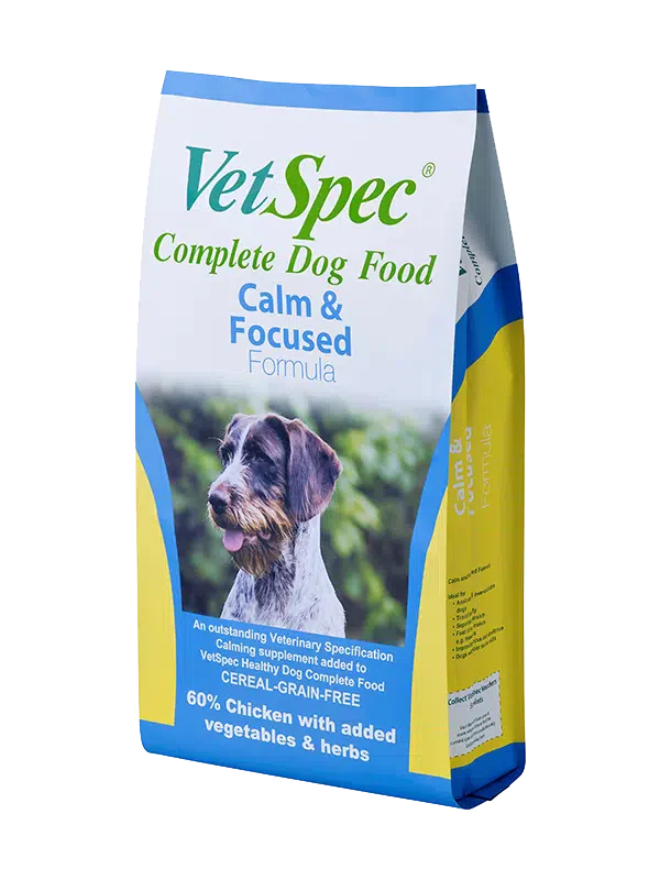 Vetspec Calm and Focused Formula Super Premium Dog Food Supplement