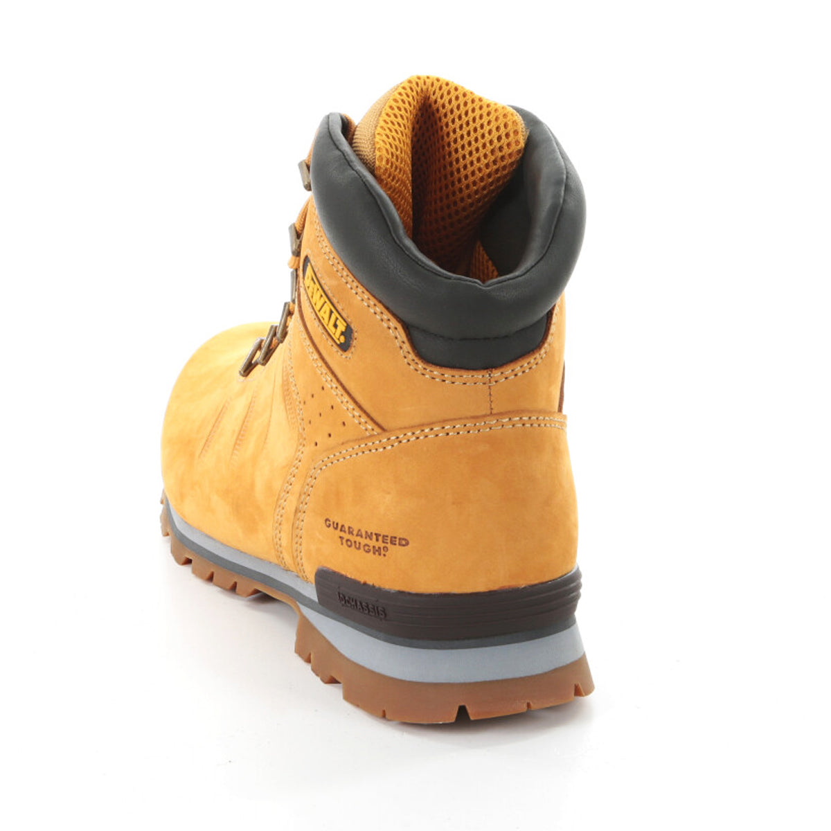 DeWalt Carlisle 6 Eyelet Nubuck Safety Boots Steel Toe Rubber Outsole Comfort