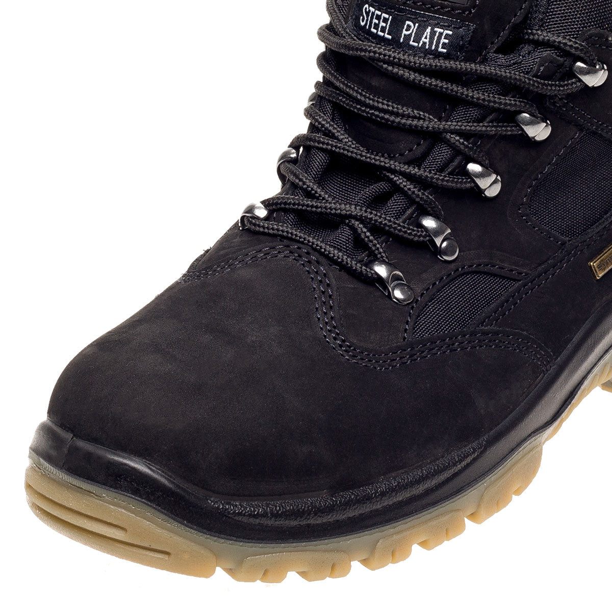 DeWalt Waterproof Safety Hiker Boots Steel Toe Nubuck Leather Comfort Fit