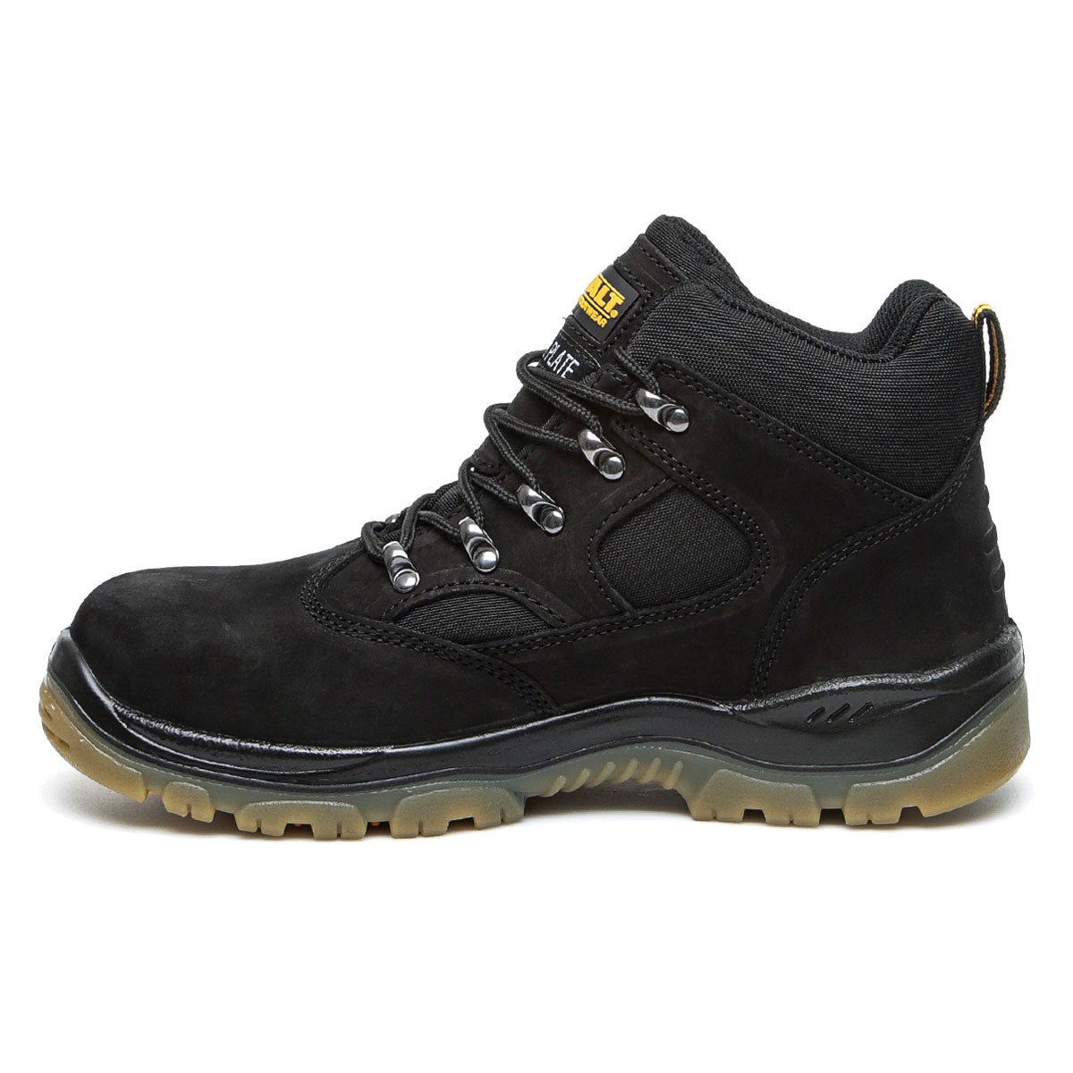 DeWalt Waterproof Safety Hiker Boots Steel Toe Nubuck Leather Comfort Fit