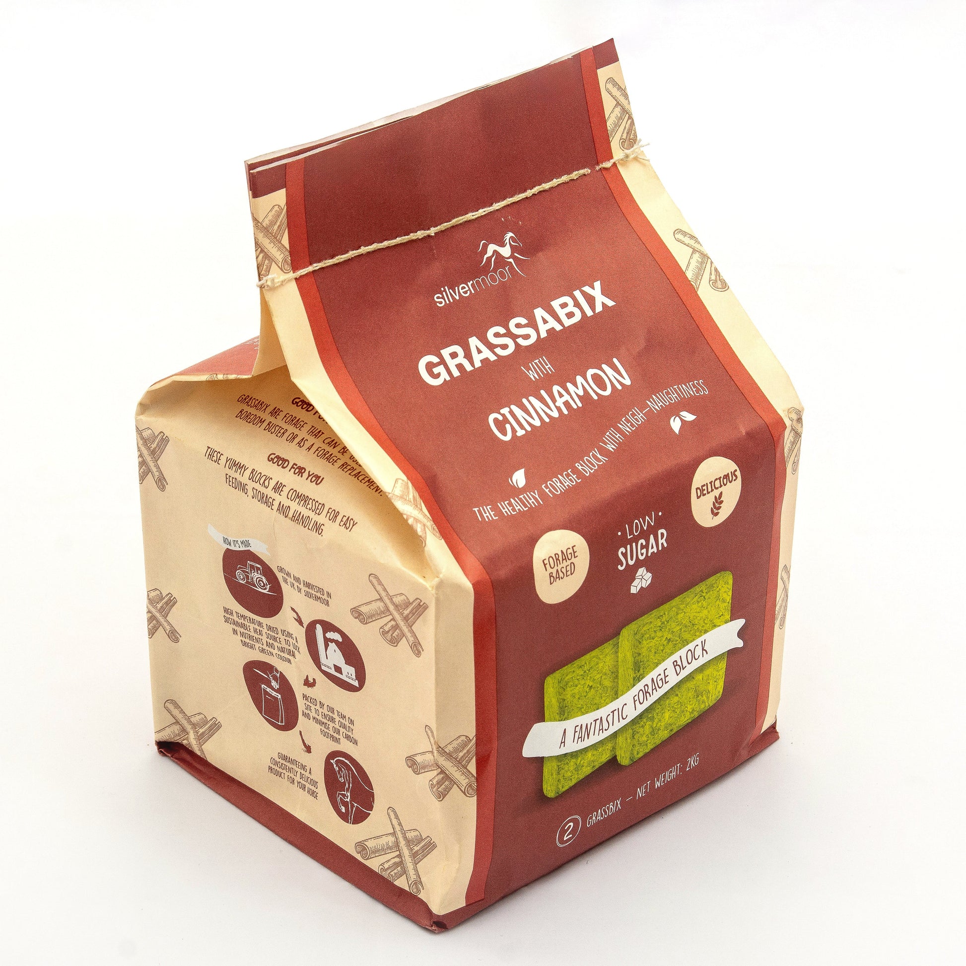 Silvermoor Grassabix Twin Pack #flavour_cinnamon
