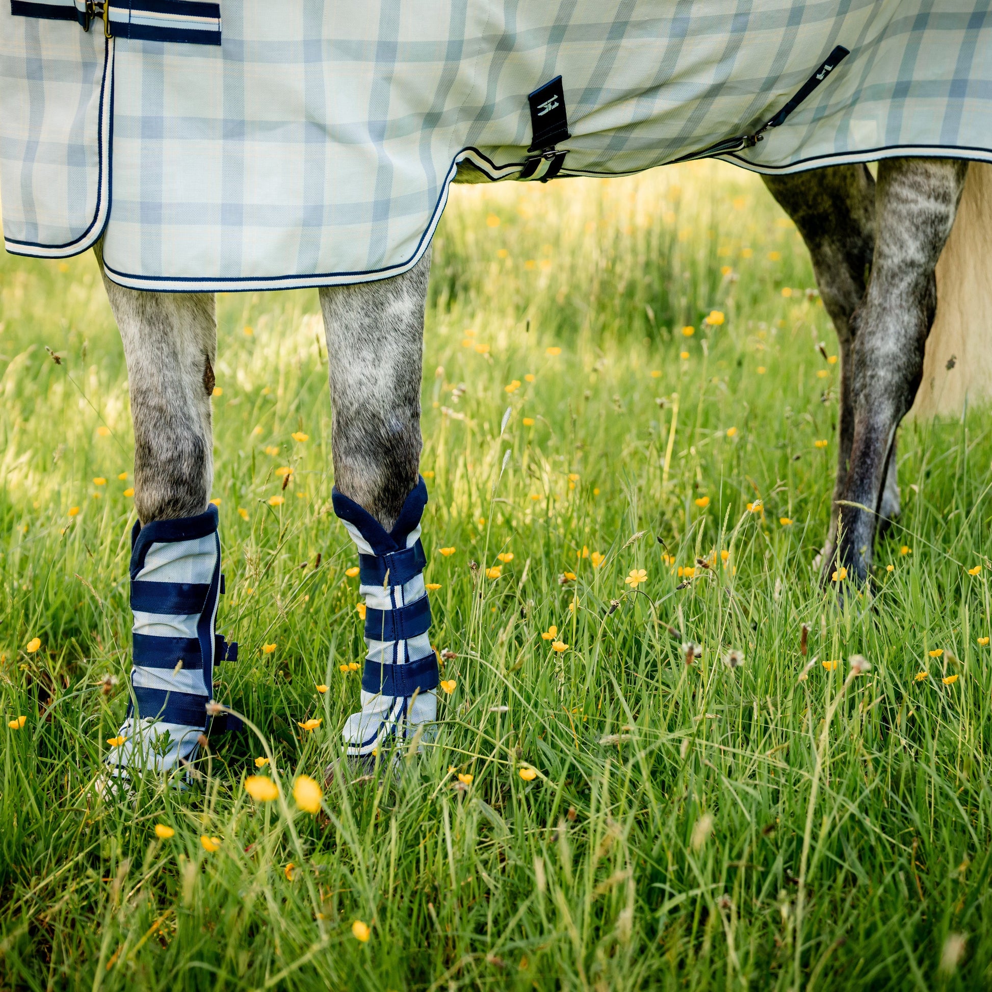 Horseware Ireland Newmarket Fly Boots #colour_witney-navy