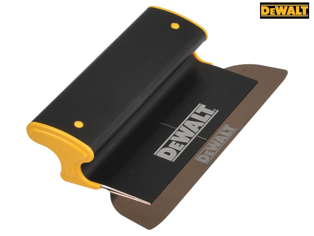 DEWALT 10in Drywall Skimmer Stainless Steel Blade Lightweight Aluminium Back