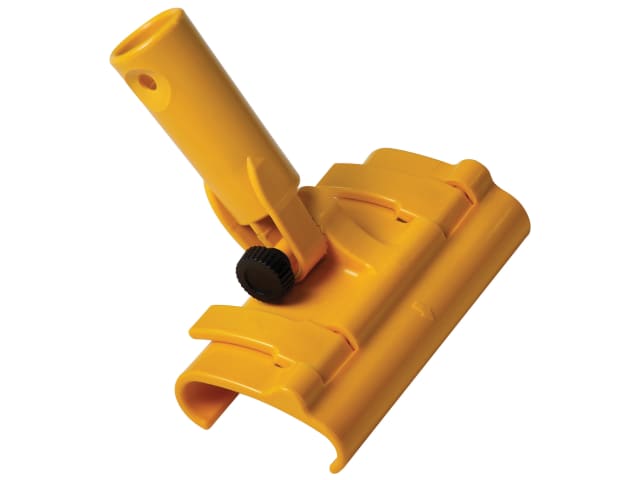 DEWALT Drywall Skimmer Adaptor with Quick-Release Tabs and Adjustable Angle