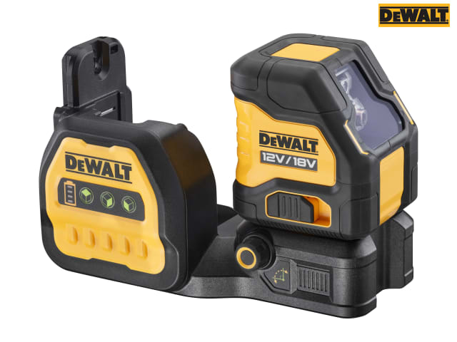 DEWALT DCE088NG18 Green Beam Laser Level 12/18V Bare Unit with Accessories