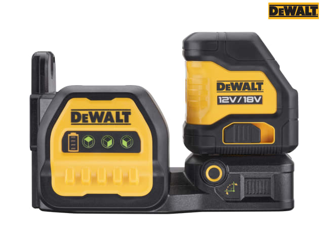 DEWALT DCE088NG18 Green Beam Laser Level 12/18V Bare Unit with Accessories