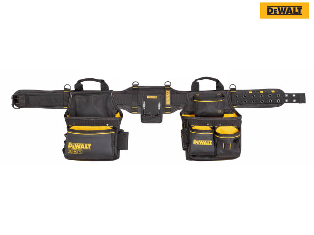 DEWALT DWST40603 Pro Tool Rig with Pouches and Padded Belt for Easy Access