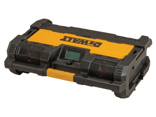 DEWALT TOUGHSYSTEM DAB Radio Bluetooth Charger IP54 14/18V Li-ion Bare Unit