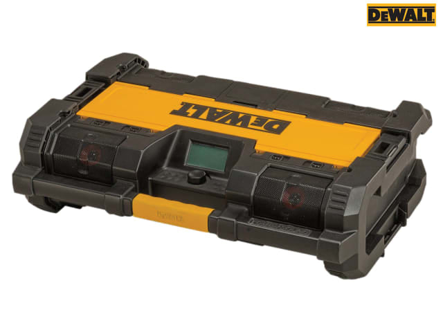 DEWALT TOUGHSYSTEM DAB Radio Bluetooth Charger IP54 14/18V Li-ion Bare Unit