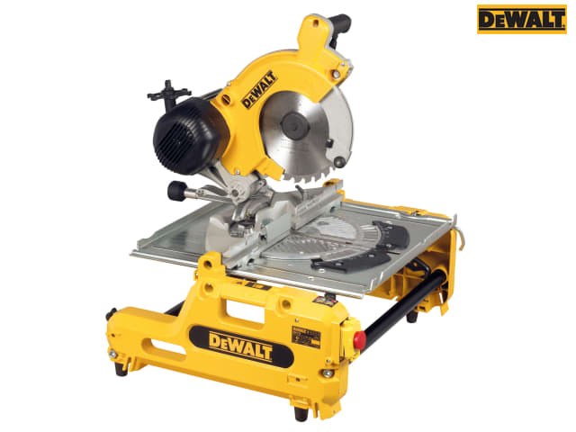 DEWALT DW743N Flip-Over Saw 250mm 2000W Portable Table & Mitre Saw