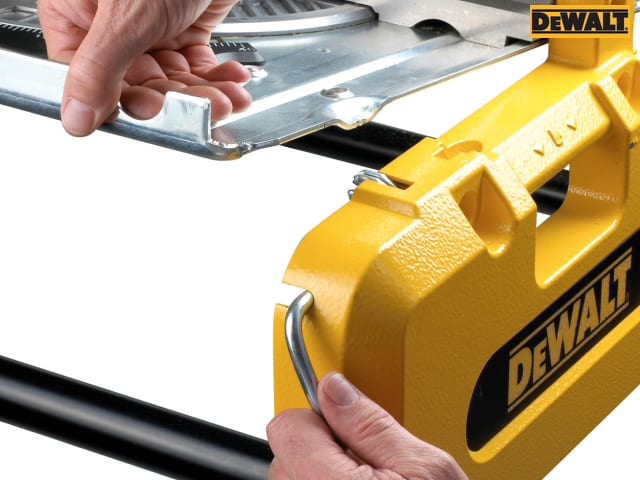 DEWALT DW743N Flip-Over Saw 250mm 2000W Portable Table & Mitre Saw