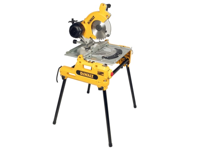DEWALT DW743N Flip-Over Saw 250mm 2000W Portable Table & Mitre Saw