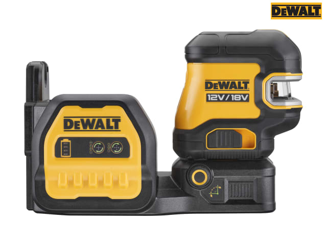 DEWALT DCE825NG18 Green Laser Level 12/18V Bare Unit with Target & Bracket