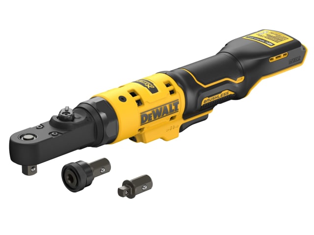 DEWALT DCF500N XR 12V Sealed Head Ratchet 1/4in & 3/8in Bare Unit 75Nm Torque