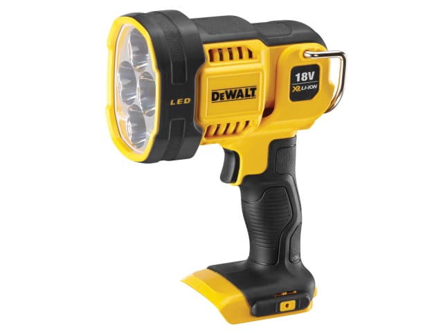 DEWALT DCL043 XR LED Spotlight 1000 Lumen 18V Bare Unit IP54 Durable Design