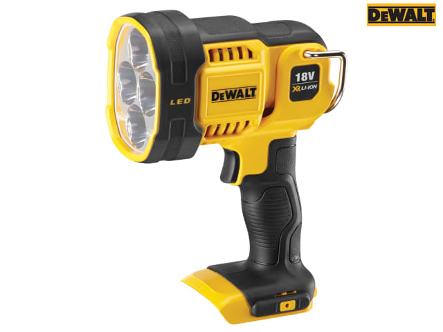DEWALT DCL043 XR LED Spotlight 1000 Lumen 18V Bare Unit IP54 Durable Design