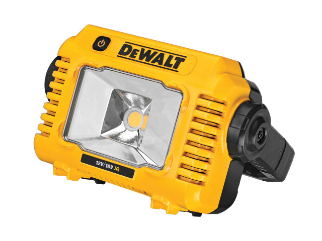 DEWALT DCL077 Compact Task Light 2000 Lumens 12/18V Bare Unit Tripod Mount