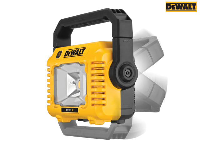 DEWALT DCL077 Compact Task Light 2000 Lumens 12/18V Bare Unit Tripod Mount