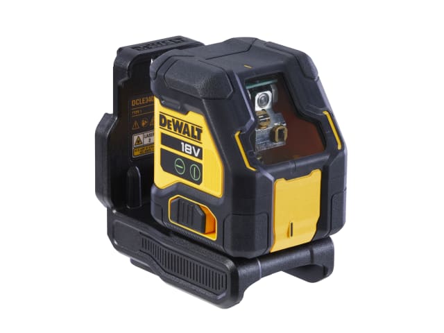 DEWALT DCLE34021 XR Compact Green Laser Level 55m Range Bare Unit