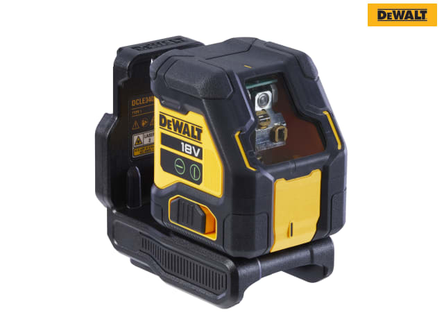 DEWALT DCLE34021 XR Compact Green Laser Level 55m Range Bare Unit