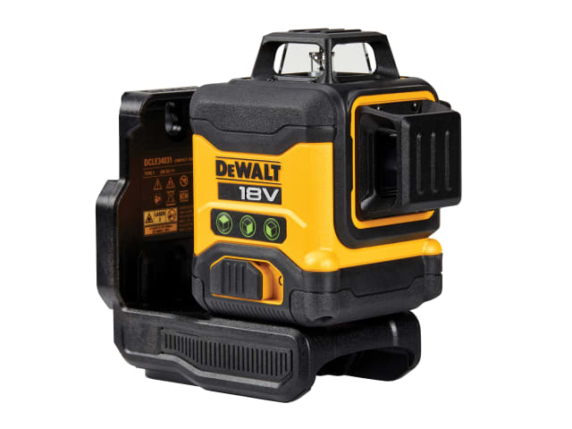 DEWALT DCLE34031N 3 x 360Â° Multi Line Laser Green Beam Level Bare Unit