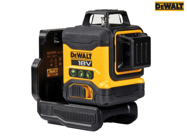 DEWALT DCLE34031N 3 x 360Â° Multi Line Laser Green Beam Level Bare Unit