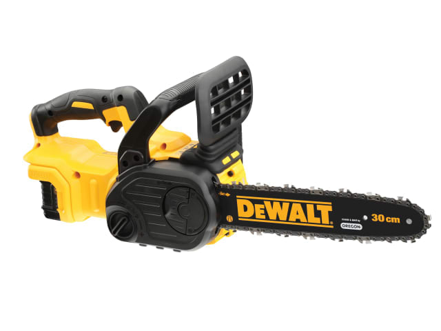 DEWALT DCM565P1 XR Brushless Chainsaw 18V 5.0Ah Battery 30cm Bar Lightweight