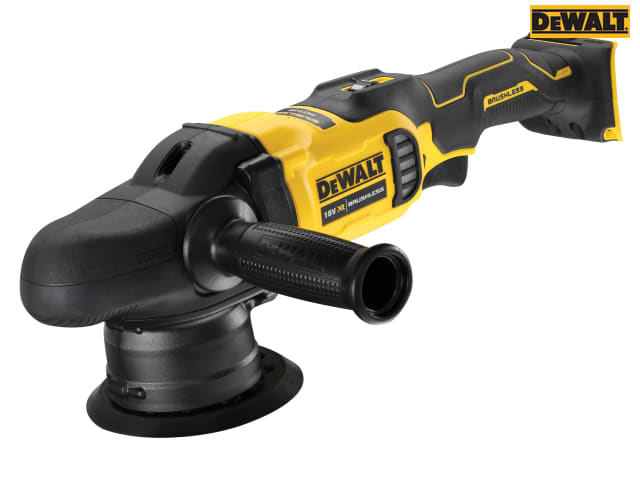 DEWALT DCM848N XR Brushless Polisher 125mm 18V Bare Unit Variable Speed