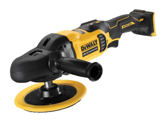 DEWALT DCM849N XR Brushless Rotary Polisher 180mm 18V Bare Unit No Battery