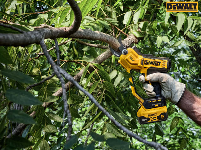 DEWALT DCMPP568P1 XR 18V Pruner with 5.0Ah Battery and Charger, 38mm Cut