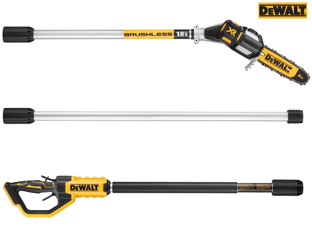 DEWALT DCMPS567N XR Brushless 18V Pole Saw 2m Reach Bare Unit Lightweight