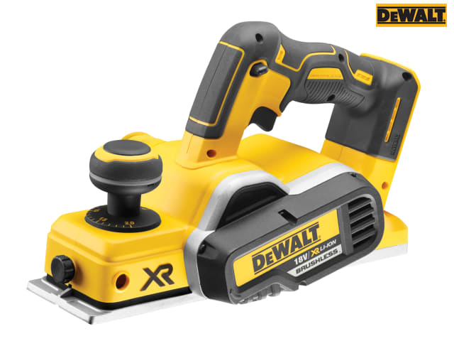 DEWALT DCP580N XR Brushless Planer 18V Bare Unit with TCT Blades and Accessories