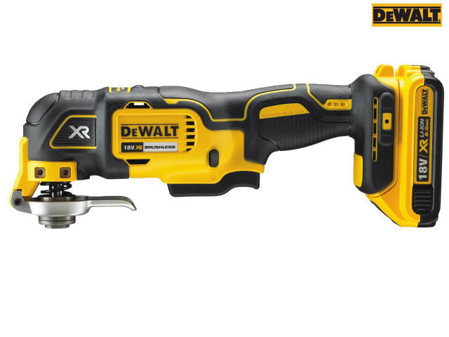 DEWALT DCS355D1 XR Brushless Oscillating Multi-Tool 18V with 2.0Ah Battery