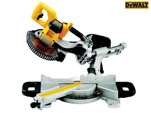 DEWALT DCS365M2 Cordless XPS Mitre Saw 18V 2x4.0Ah Li-ion 65mm Motor