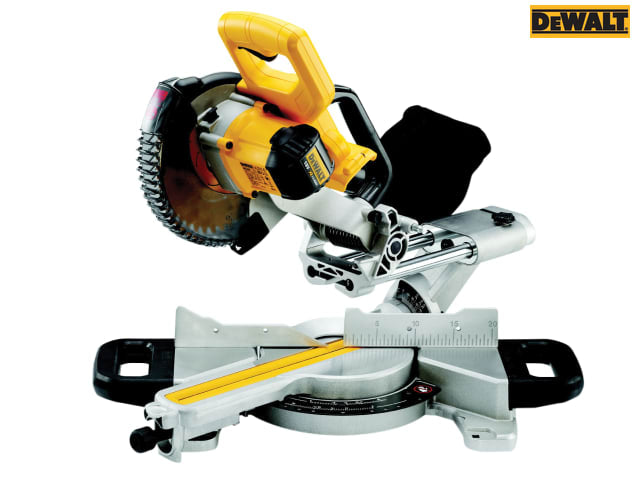 DEWALT DCS365M2 Cordless XPS Mitre Saw 18V 2x4.0Ah Li-ion 65mm Motor