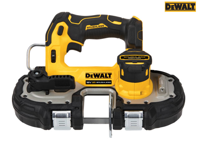 DEWALT DCS377NT XR Brushless Compact Bandsaw 18V Bare Unit with Blade & Kitbox