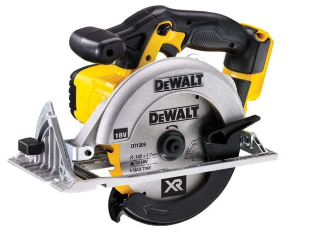 DEWALT DCS391N 165mm XR Circular Saw 18V Bare Unit Powerful Efficient Tool
