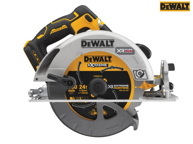 DEWALT DCS573NT XR Advantage Circular Saw 190mm 18V Brushless Motor Bare Unit