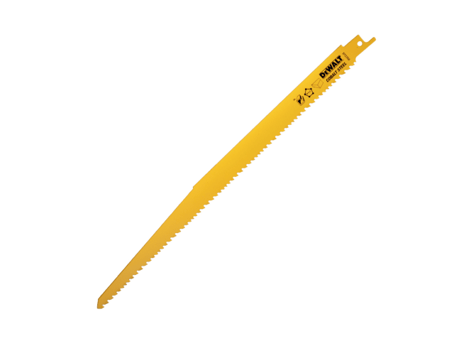 DEWALT Bi-Metal Reciprocating Blades for Wood with Nails 305mm Pack of 5