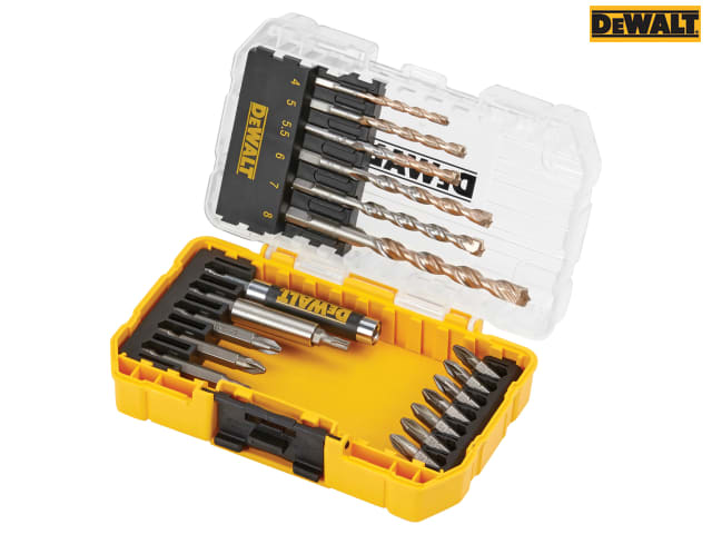 DEWALT DT70712 19 Piece Extreme Masonry Drill Drive Set with TOUGH CASE+
