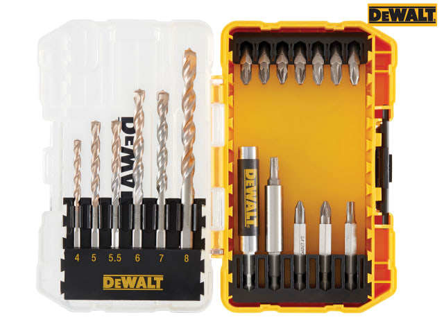 DEWALT DT70712 19 Piece Extreme Masonry Drill Drive Set with TOUGH CASE+
