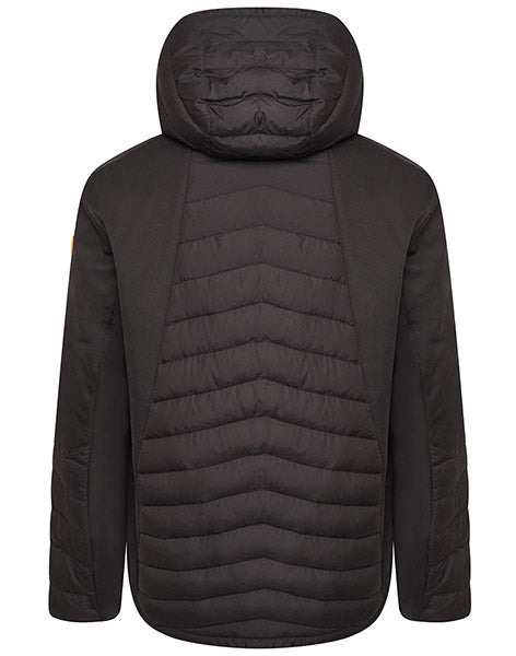 Beeswift JCB Trade Hybrid Padded Jacket Water-Resistant Adjustable Hood
