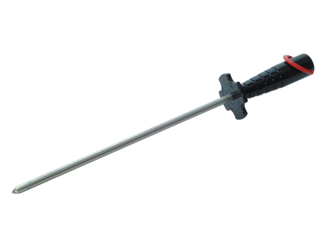 DMT Diamond Steel 350mm Red 600 Grit Fine Sharpening Rod for Razor Edges