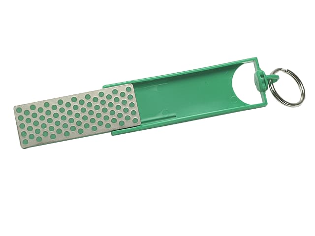 DMT F70E Mini Sharp 140mm Green Diamond Whetstone Extra Fine 1200 Grit