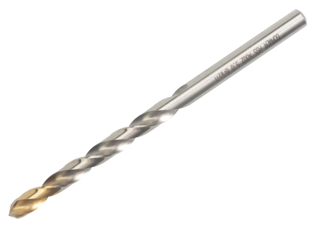 Dormer A002 HSS-TiN Coated Jobber Drill Bit 5mm 86mm Overall Length