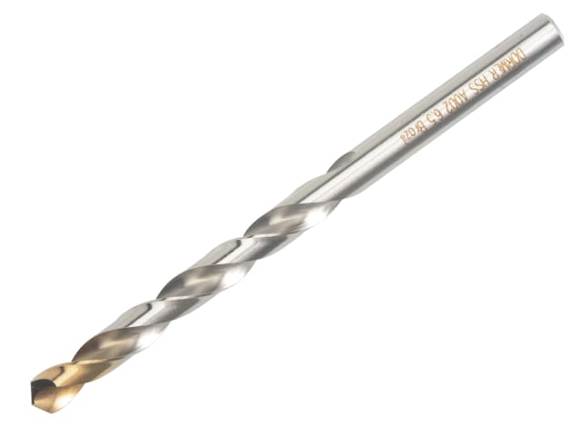 Dormer A002 HSS-TiN Coated Jobber Drill 6.50mm Self-Centring Split Point